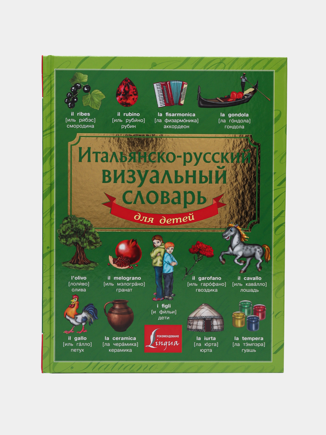 Итальянско-русский визуальный словарь для детей купить по низким ценам в  интернет-магазине Uzum (245596)