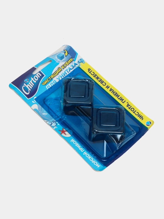 Чистящие кубики для бачка унитаза Chirton Морской прибой, для туалета, 2 * 50 г