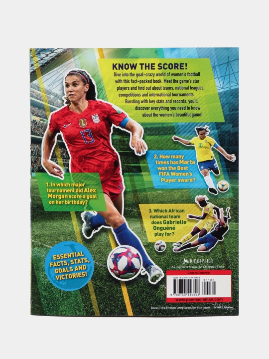 Women's Football Superstars: Record-breaking players, teams and tournaments, Kevin Pettman