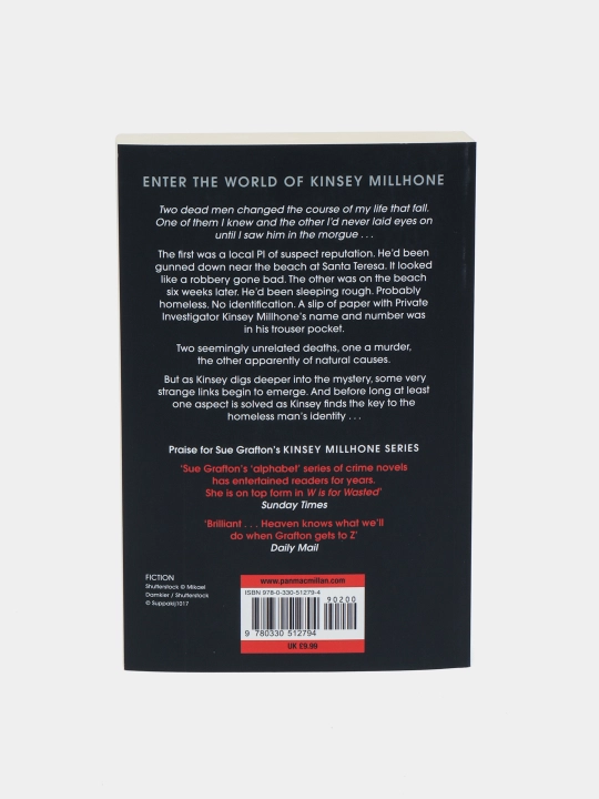 W is for Wasted, Sue Grafton