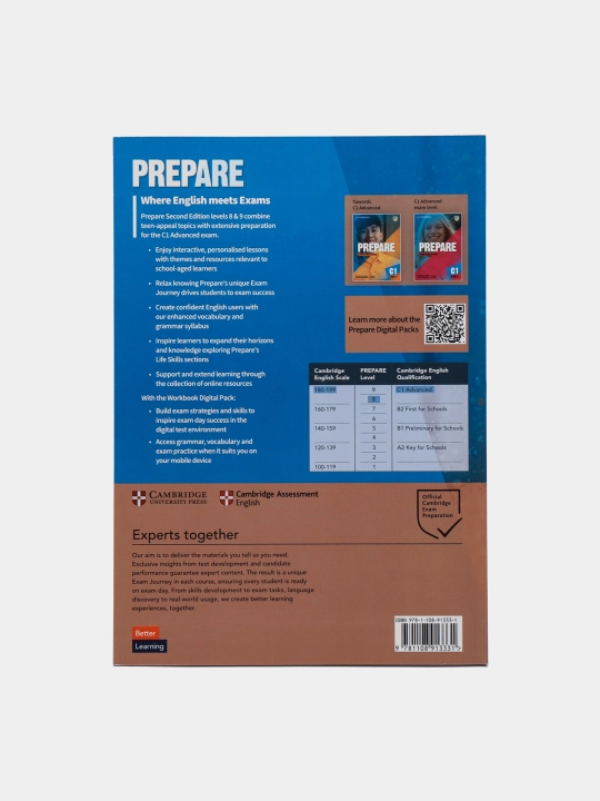 Prepare Level 8 Workbook with Digital Pack, Greg Archer