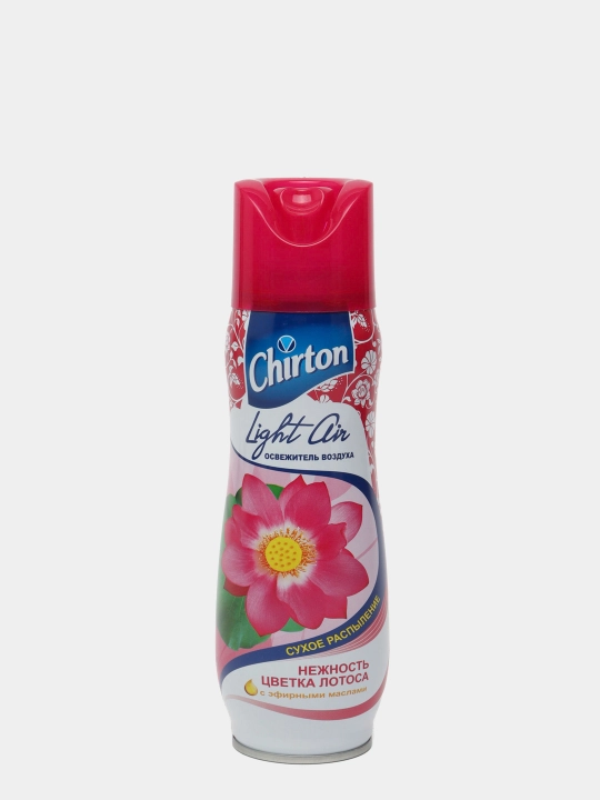 Osvejitel Chirton Light Air Lotus gulining nozikligi, hojatxona va xonalar uchun, 300 ml