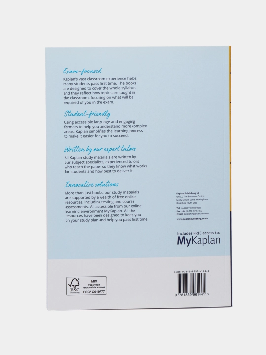 ACCA Corporate & Business Law LW-GBL Exam Kit  2022/2023