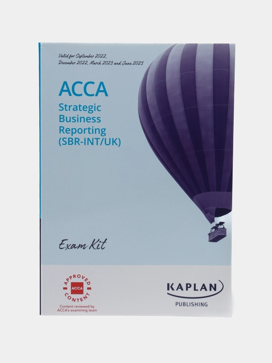 ACCA Straregic Business Reporting SBR Exam Kit 2022/2023 - 