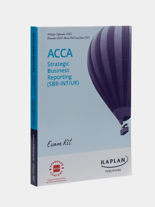 ACCA Straregic Business Reporting SBR Exam Kit 2022/2023