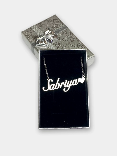 Цепочка на шею "Sabriya", с подарочной коробкой — ISMBUJ-SABRIYA-СЕРЕБРН