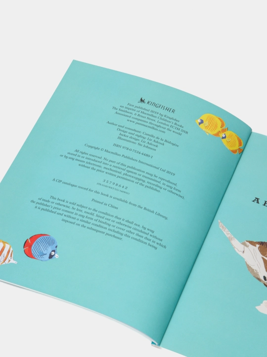 Wow! Oceans. A Book of Extraordinary Facts,  Camilla de la Bedoyere