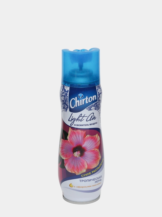 Освежитель воздуха Chirton Light Air "Тропическая ночь", для туалета и комнат,300 мл