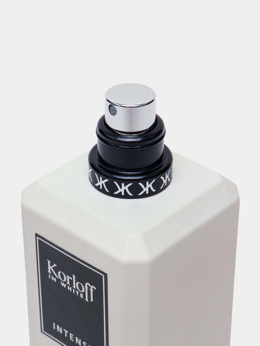 korloff in white intense