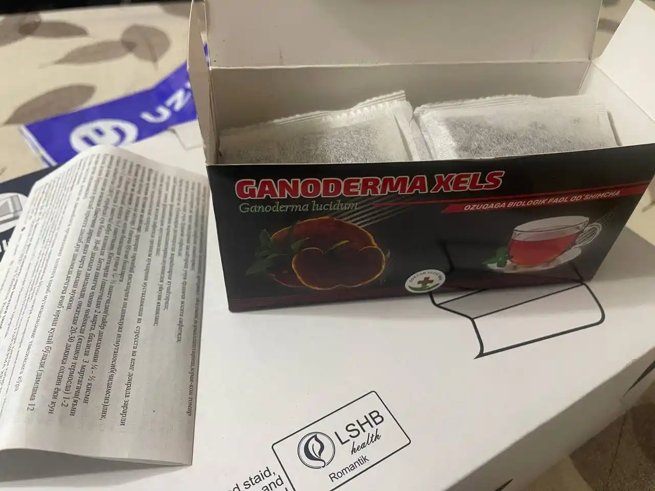Ganoderma Xels - shifobaxsh fitochoy