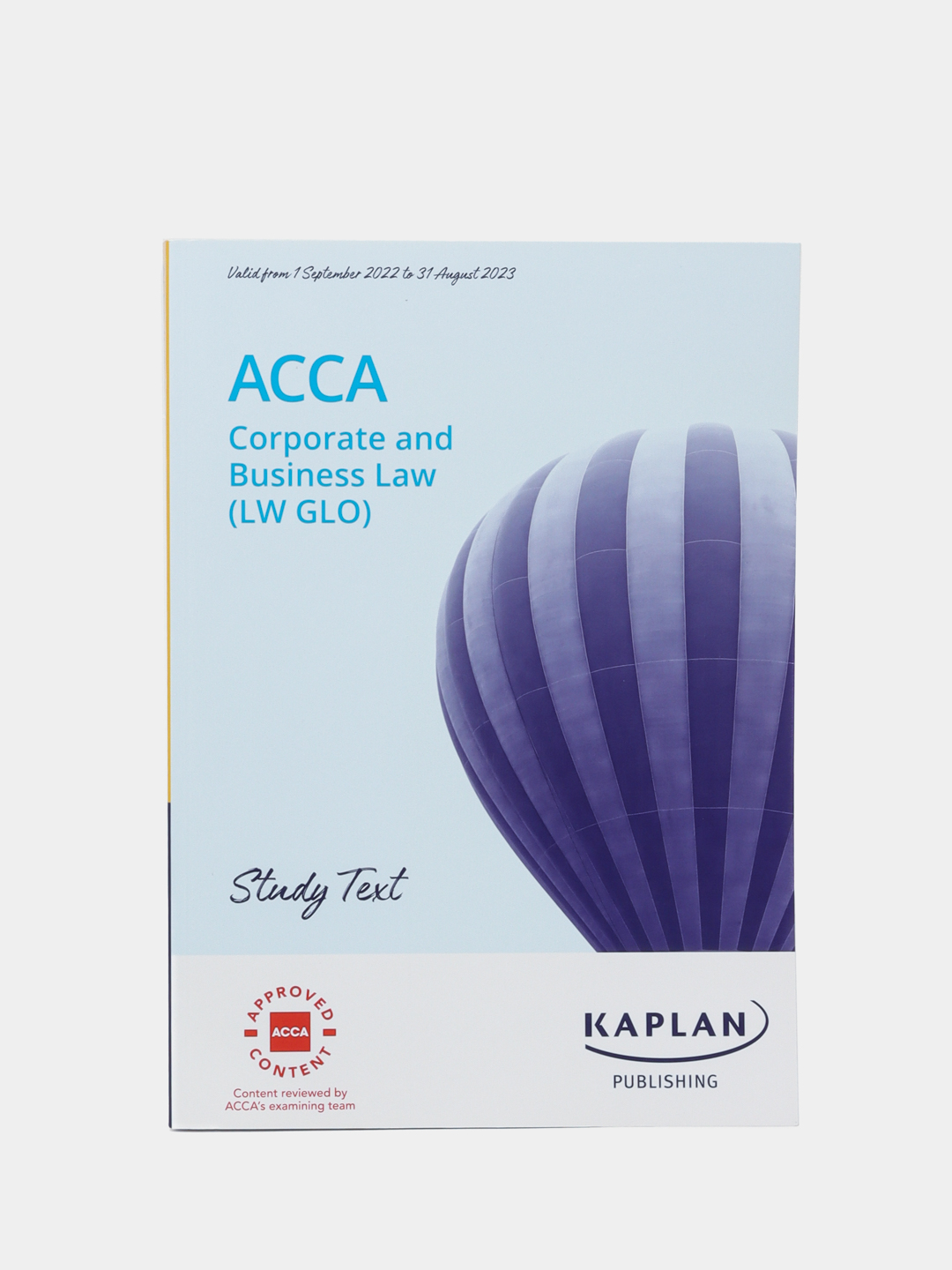 ACCA Corporate and Business Law (LW-GLO) Study Text - 2022