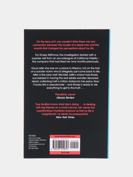 J Is For Judgment, Sue Grafton