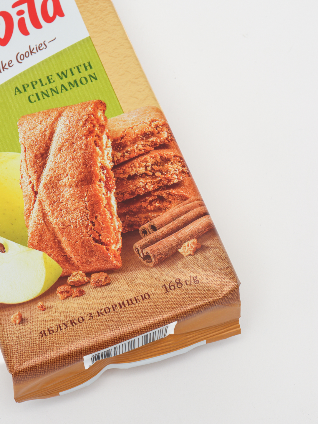 Печенье Lovita Cake Cookies Apple with Cinnamon, 168 г