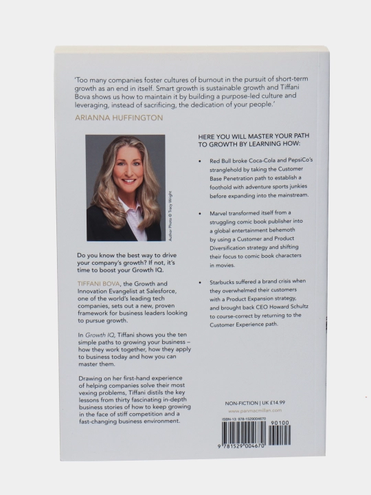 Growth IQ: Master the 10 Paths to Grow Your Business, Bova Tiffani