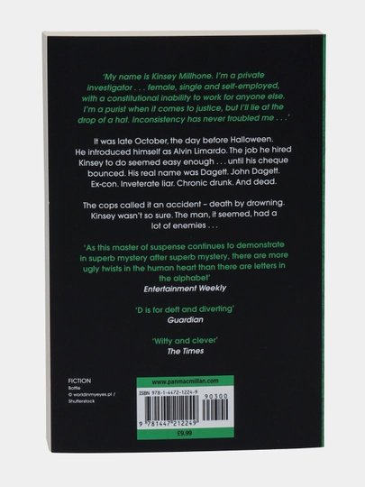 D Is For Deadbeat, Sue Grafton