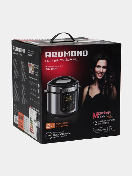 Мультиварка + скороварка Redmond RMC-PM381, 2 в 1