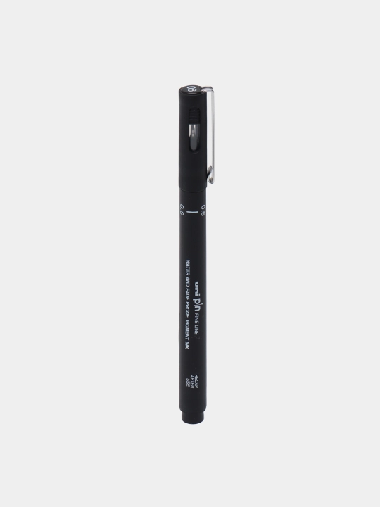 Marker Uniball Pin 0.6, qora PIN06-200 S Black q0000019628 - 
