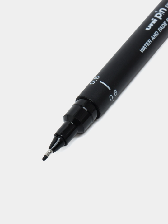 Маркер Uniball Pin 0.6, черный PIN06-200 S Black q0000019628