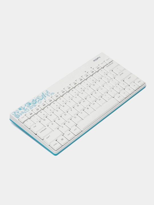 Simsiz klaviatura, sichqoncha Combo Office klaviatura sichqoncha to'plami Mofii X210 2.4G, oq