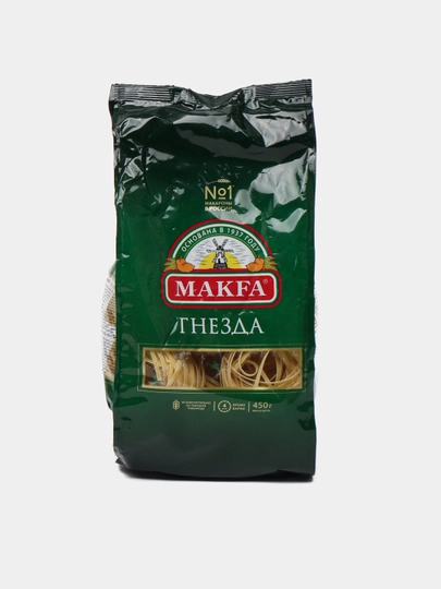 Макароны MAKFA Гнёзда, 450 гр — GROCERY-P004A6C