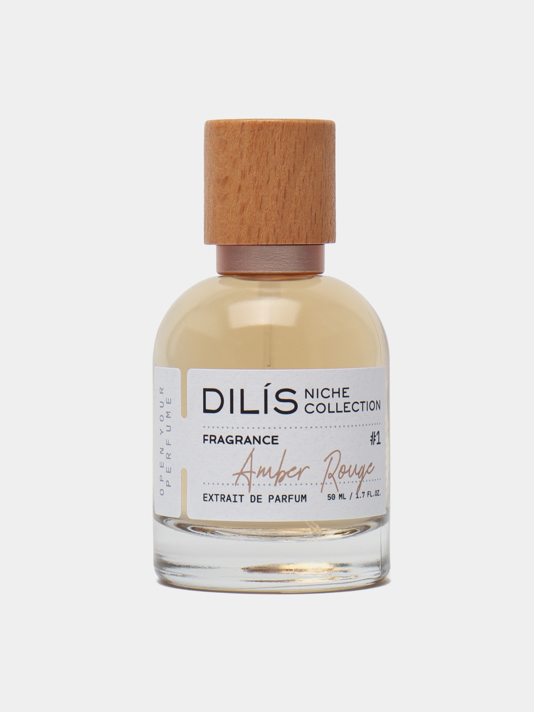 Духи Dilis Niche Collection Amber Rouge, экстра, 50 мл