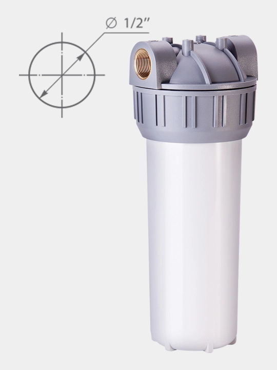 Suv uchun filtrlari Вaryer Predfiltr BM 1/2", magistralli, uy jihozlarini himoya qilish uchun