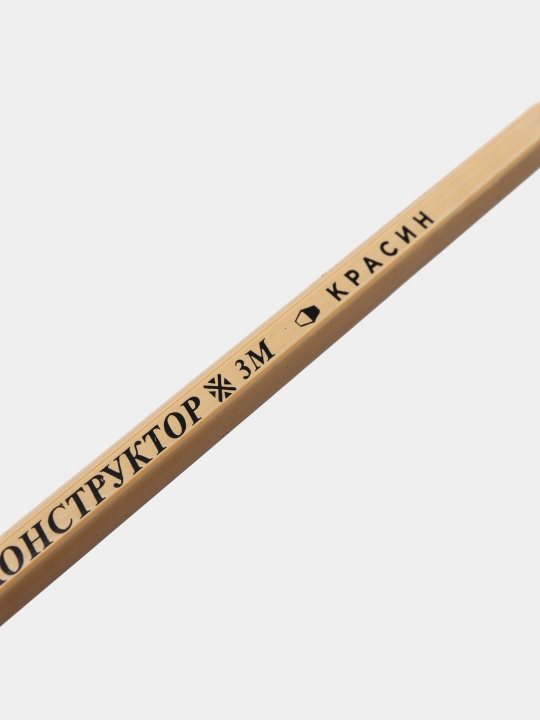 Карандаш Красин Конструктор 3М, шестигранный, С-314 3шт