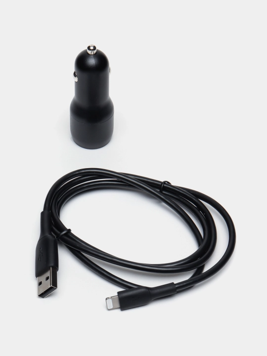 Avtomobil uchun zaryadlash qurilma Belkin Dual USB-A CCD001BT1MBK
