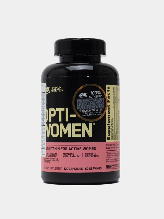 Витамины для женщин Opti-Women,от  ON, мультивитамины+ минералы, на 120 капсулы - 