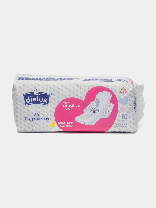 Ayollar yostiqchalar Dielux 3d, 10 dona