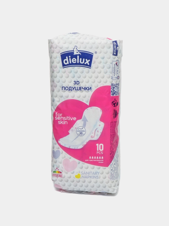 Ayollar yostiqchalar Dielux 3d, 10 dona