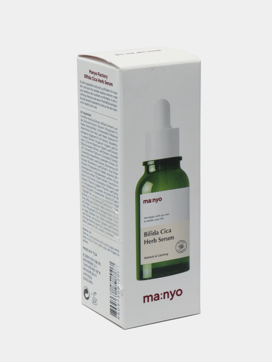 Успокаивающая сыворотка против воспалений Manyo Bifida Cica Herb Serum, 50 мл