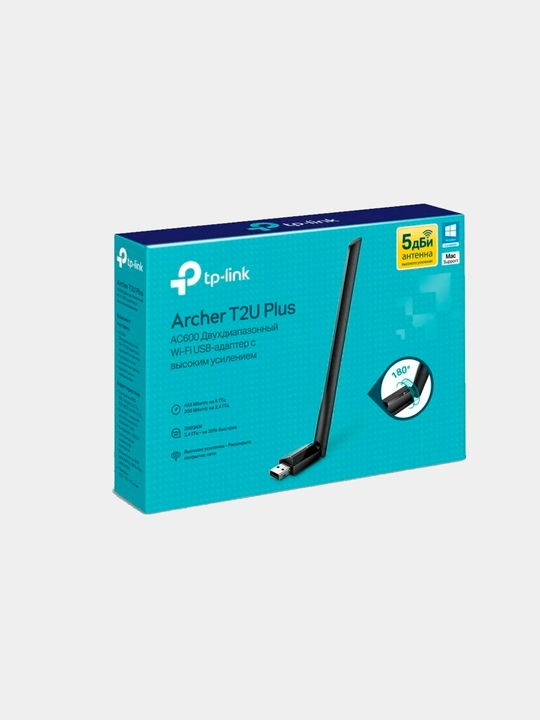 Wi-Fi qabul qiluvchi adapter Tp-Link Wi-Fi Archer T2U Plus