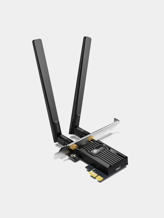 Wi-Fi va blutuz qabul qiluvchi adapter Tp-Link PCI Archer TX55E, 6-avlod - 