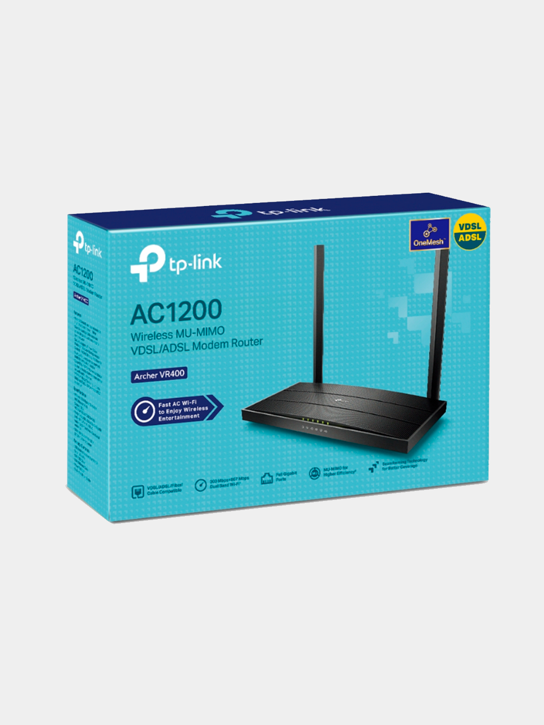 TP-Link Archer VR400 Wi-Fi роутер с модемом VDSL ADSL купить по низким ...