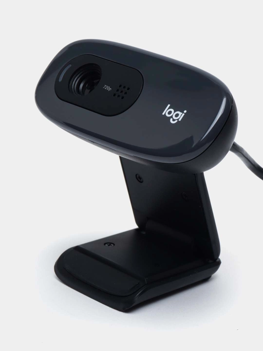 Logitech C270 HD veb-kamerasi autofocus konferentsiya qo'ng'iroqlari uchun silliq