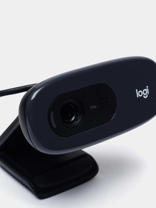 Logitech C270 HD veb-kamerasi autofocus konferentsiya qo'ng'iroqlari uchun silliq
