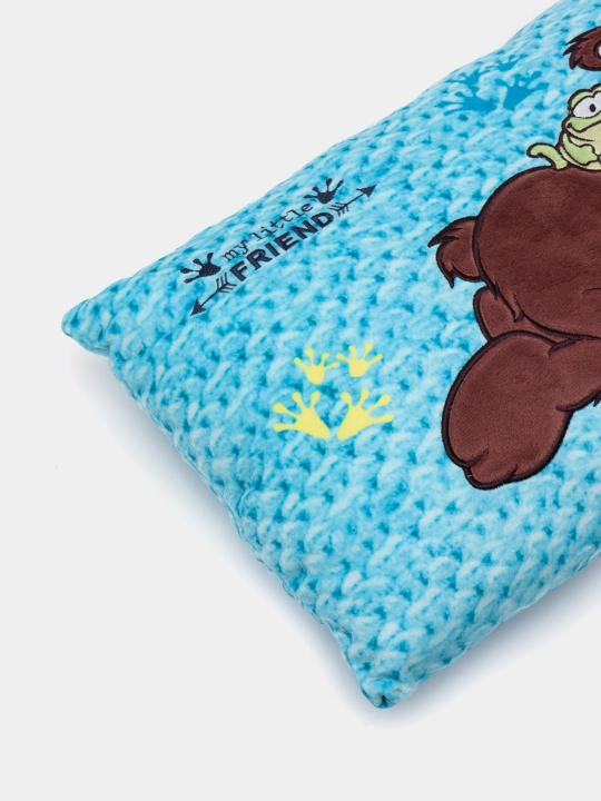 Подушка NICI Cushion bear and frog, retangu 47615