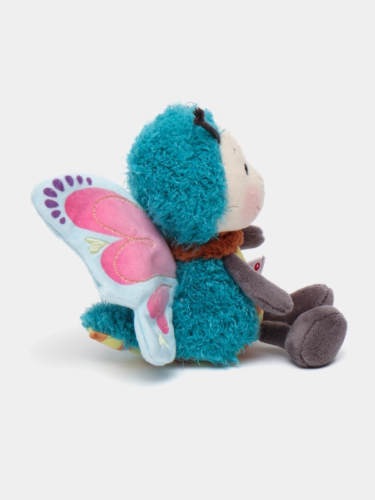 Мягкая игрушка NICI Soft toy blue Butterfly, 18 см, 47939