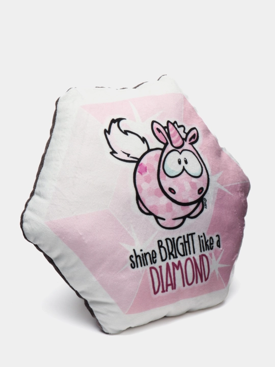 Подушка NICI Cushion в форме ромбa , unicorn  47638