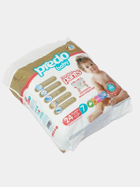 Bolalar trusik-tagliklari Predo, 3, 24 dona