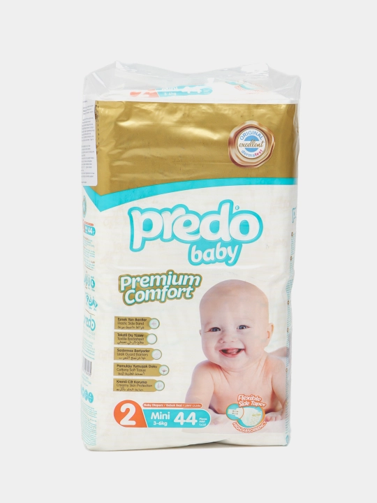 Детские подгузники Predo baby Мini, 44 шт