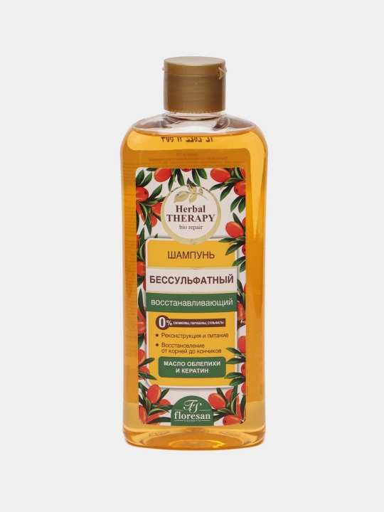 Sulfatsiz qayta tiklovchi shampun Floresan, Herbal Therapy, 400 ml