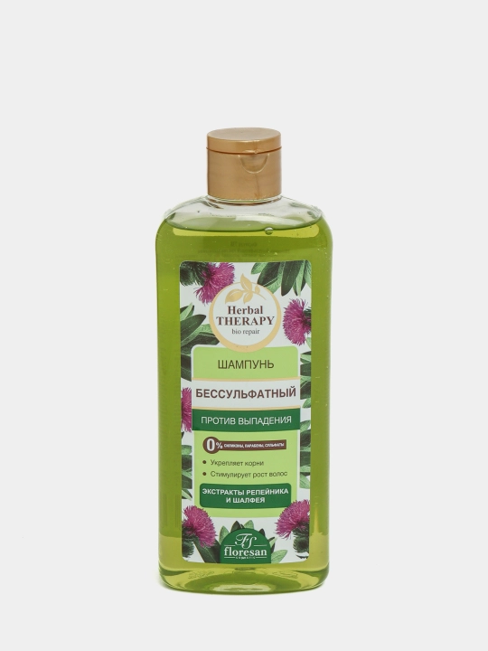 Бессульфатный шампунь Foresan, Herbal Therapy против выпадения, 400 мл