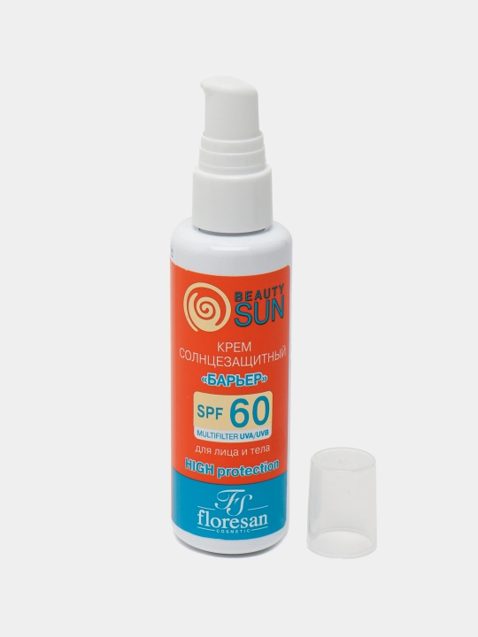 Quyoshdan himoya qiluvchi krem Floresan, SPF 60, Beauty Sun, 75 ml