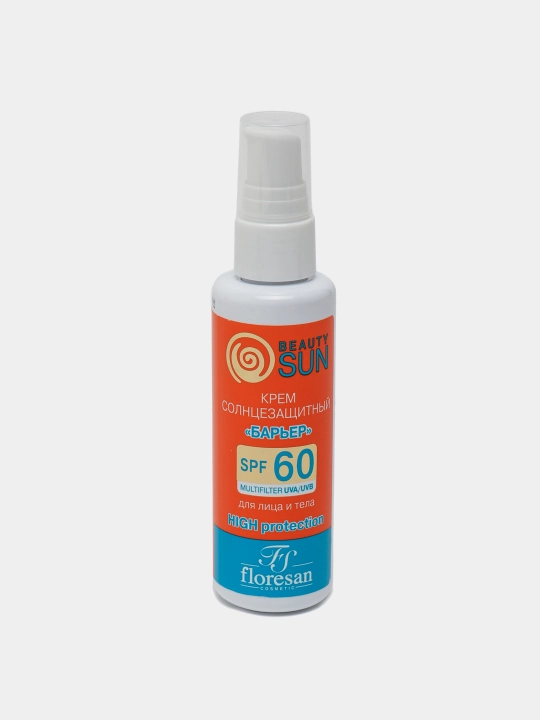 Quyoshdan himoya qiluvchi krem Floresan, SPF 60, Beauty Sun, 75 ml