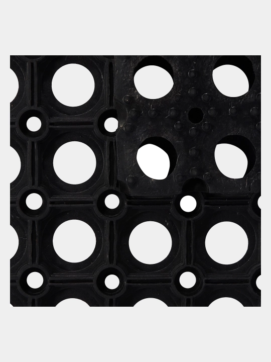 Придверный коврик Vortex 40×60 см — ячеистый, грязесборный, влагостойкий, резиновый