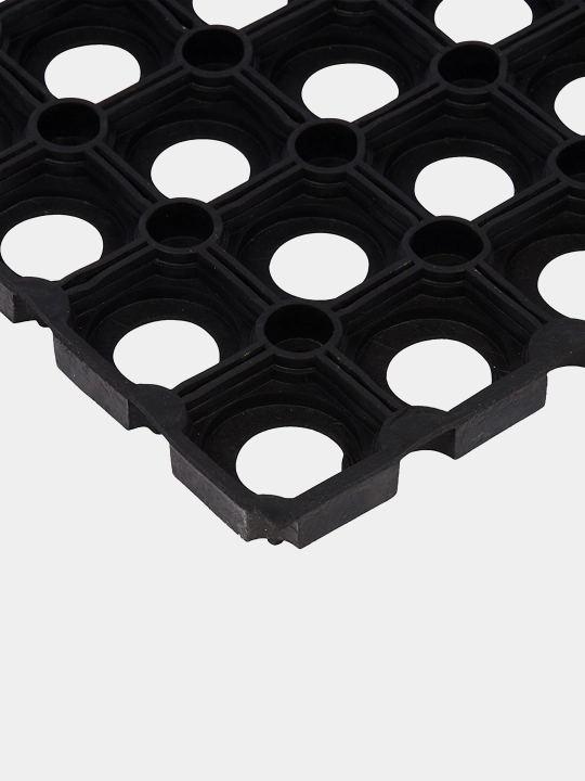 Придверный коврик Vortex 40×60 см — ячеистый, грязесборный, влагостойкий, резиновый