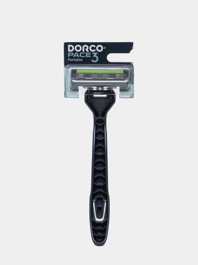 Бритва одноразовая DORCO PACE 3, на карте, 1 шт - 