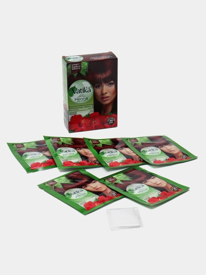 Хна для окрашивания волос Vatika, 60 г